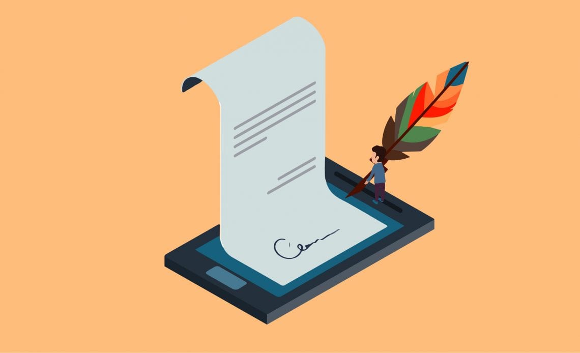 Скан в ответ на требование: как подписать